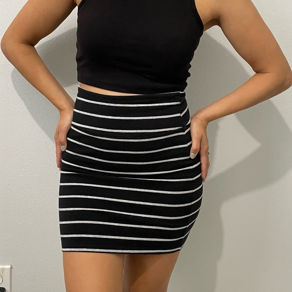 Forever 21 Striped Skirt